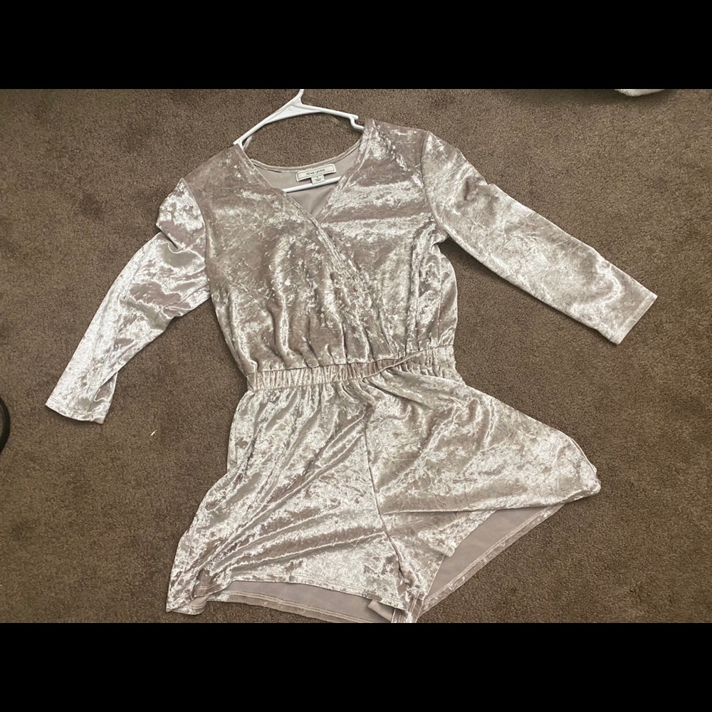 Adam levin silk party romper